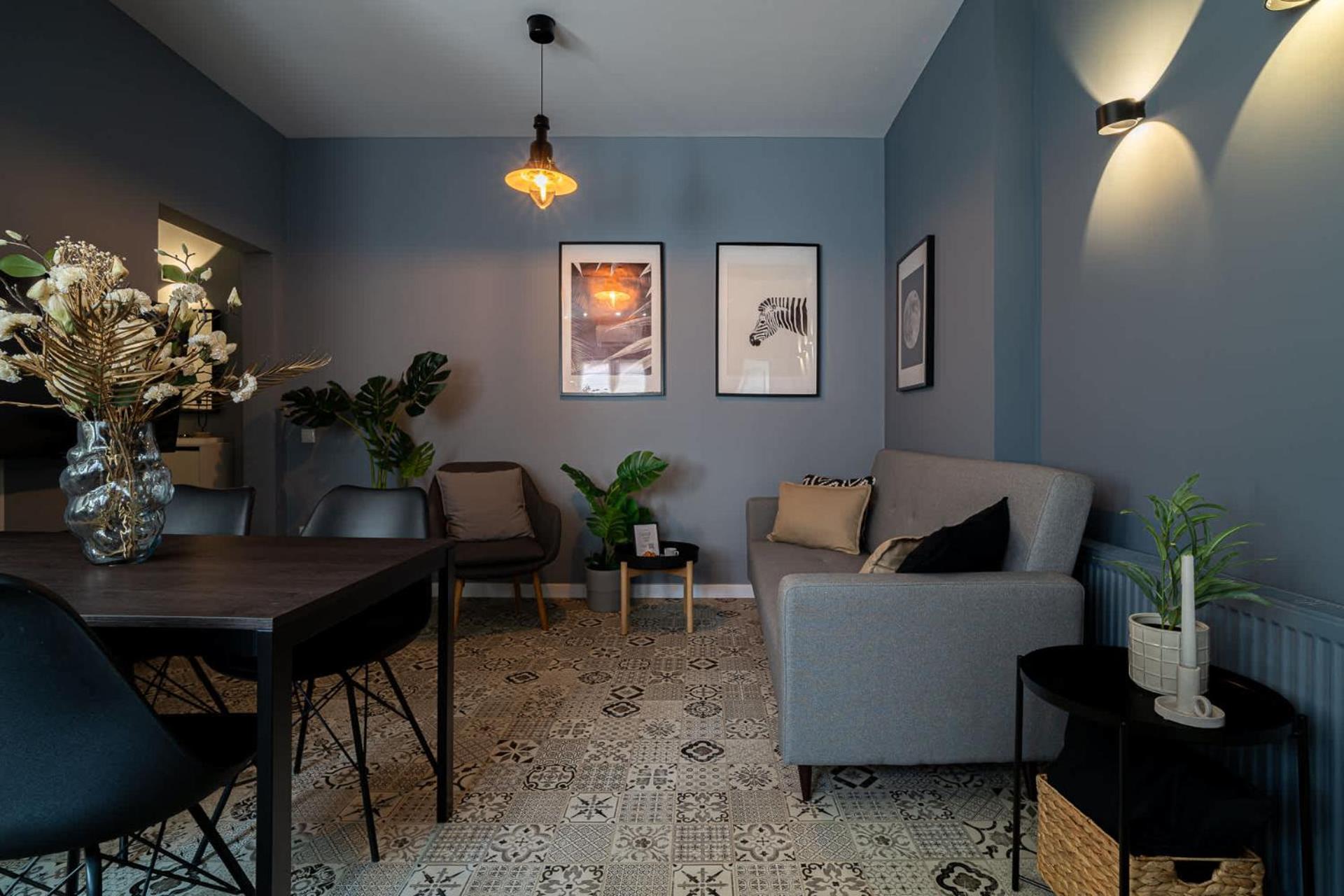 Chic Black & White 2Br Retreat On Dambovitei Bucarest Exterior foto