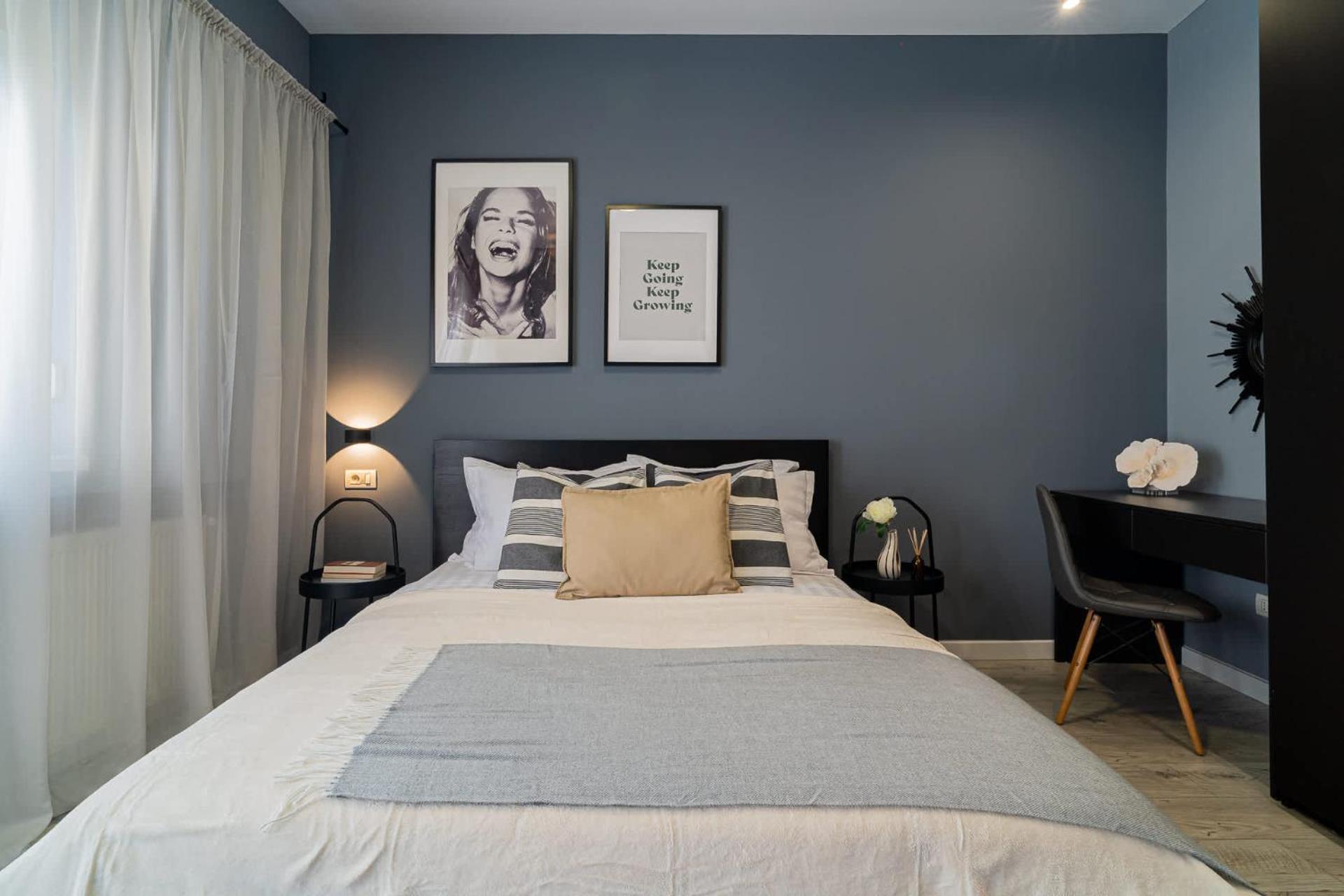 Chic Black & White 2Br Retreat On Dambovitei Bucarest Exterior foto